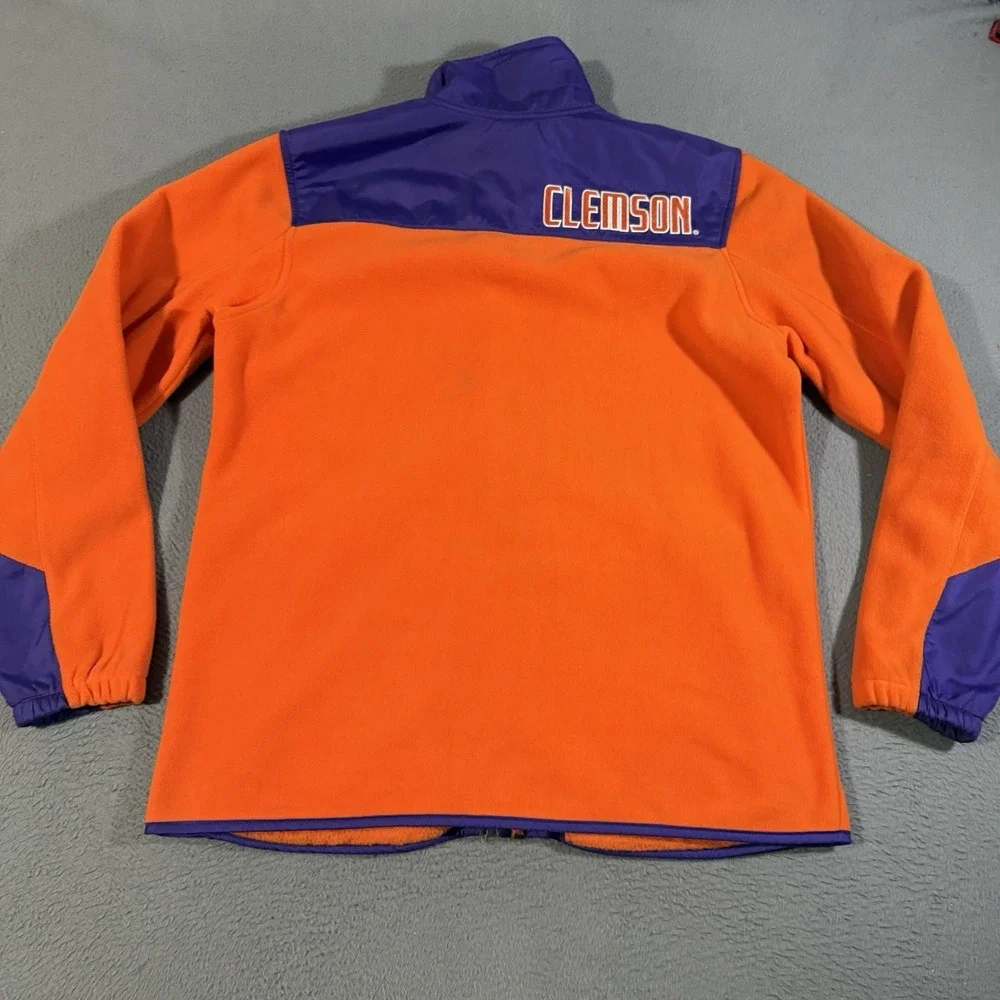 Clemson Tigers Genuine Stuff Orange &‎ Purple Acc Jacket Unisex Size Medium NWOT